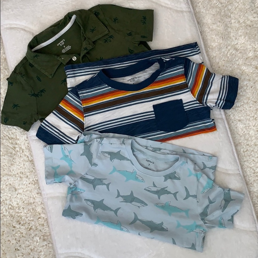CARTER’s 3 for $10 boys t-shirts